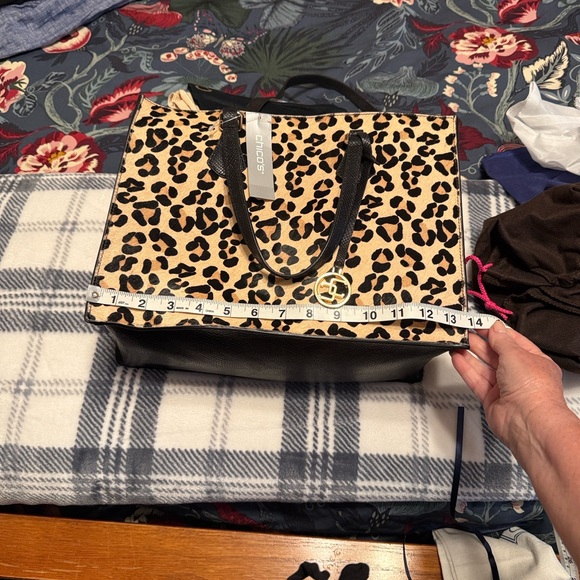 Chico’s Leopard Tote - Picture 5 of 6